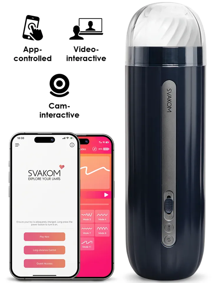 Svakom Hannes Neo App Interactive Masturbator - Automatic masturbator 1