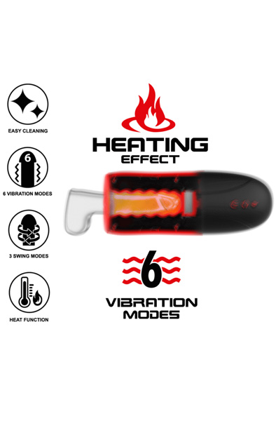 Swing-R Heating Effect & Vibration Masturbator - Automatischer Masturbator 2