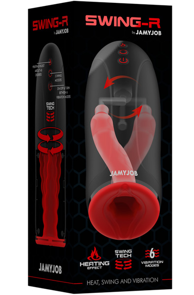 Swing-R Heating Effect & Vibration Masturbator - Automatischer Masturbator 5