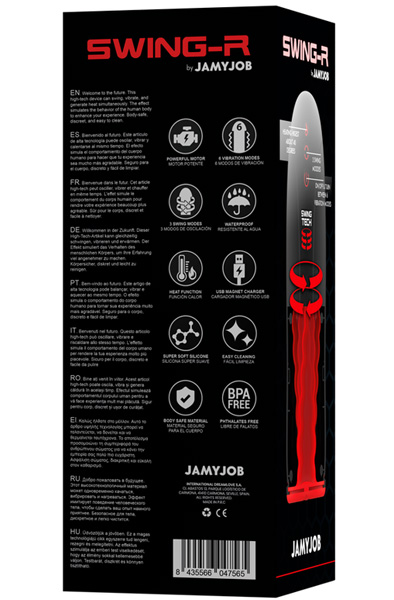 Swing-R Heating Effect & Vibration Masturbator - Automatischer Masturbator 6