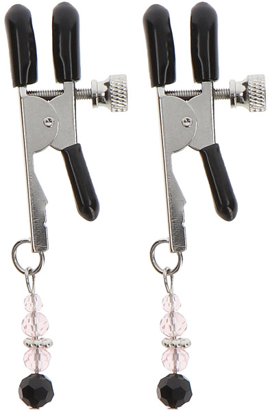 Taboom Adjustable Clamps With Beads - Brustwarzenklammern 1