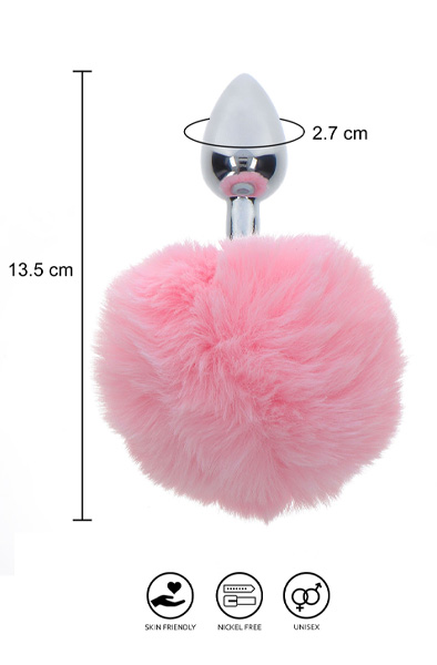 Taboom Bunnytail Buttplug Pink - Analplug in Tierform 2