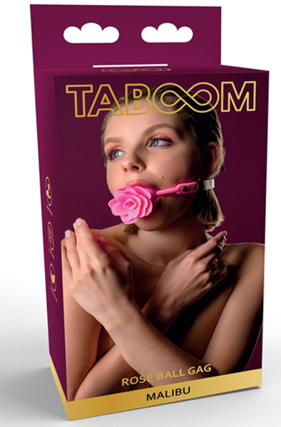 Taboom Malibu Rose Ball Gag - Knebelball 7