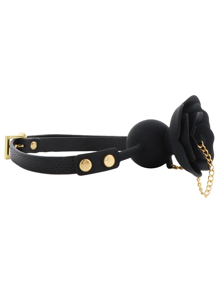 Taboom Rose Ball Gag With Plug - Gag ball 3