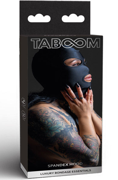 Taboom Spandex Hood Black - Masks & blindfolds for BDSM 2