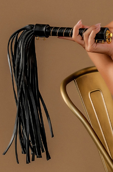 Taboom Studded Whip 54 cm - Peitsche 8