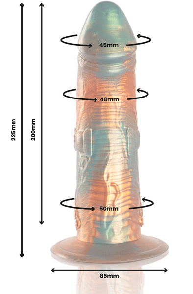 Talos Dildo Of Power & Pleasure 22,5 cm - Drachen-Dildo 2