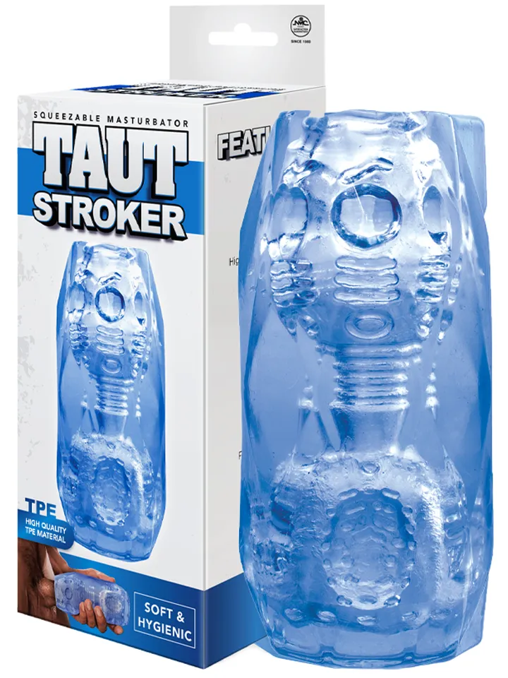 Taut Stroker Squeezable Masturbator Blue - Stroker 1