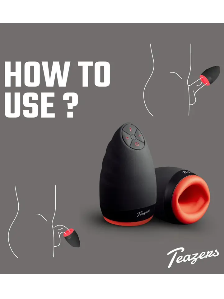 Teazers Heat & Vibration Masturbator - Vibrating masturbator 5 [full]