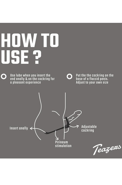 Teazers Triple Prostate Vibrator With Remote - Prostatastimulator 3