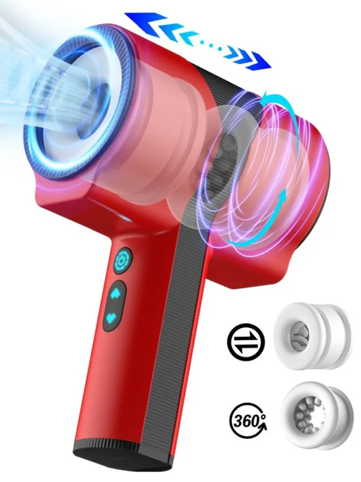 Teles Scoop Automatic Masturbator Twist & Turn Red - Automatic masturbator 1 [full]