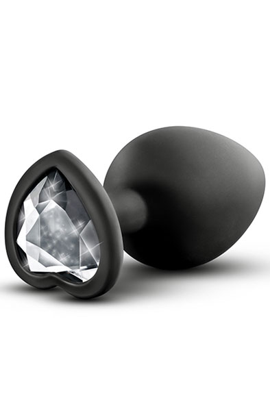 Temptasia Bling Plug Medium Black - Analplug 1