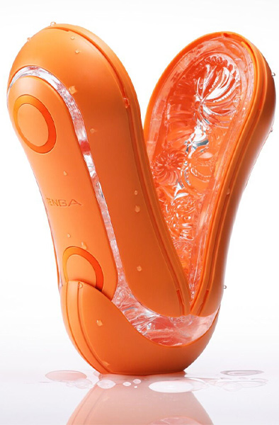 Tenga Flip Orb Pastaio Sunset Orange - Masturbator 2