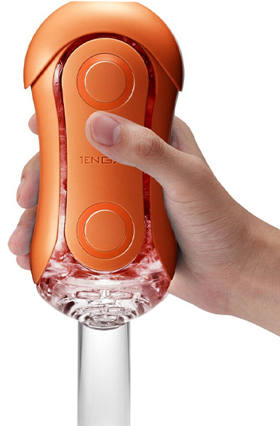 Tenga Flip Orb Pastaio Sunset Orange - Masturbator 5