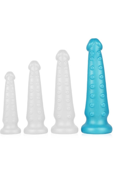 Tentakel Dildo Blue 33 cm - Monster-Dildo 1
