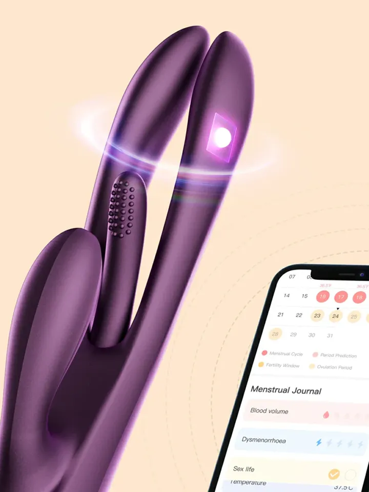 Terri App Controlled Tapping Rabbit Vibrator - App-controlled rabbitvibrator 3 [full]