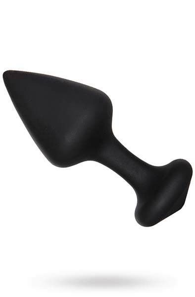 The Best Silicone Beginner Plug Black Medium - Analplug 3
