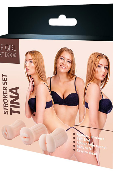 The Girl Next Door Tina Stroker Set - Masturbator-Set 1