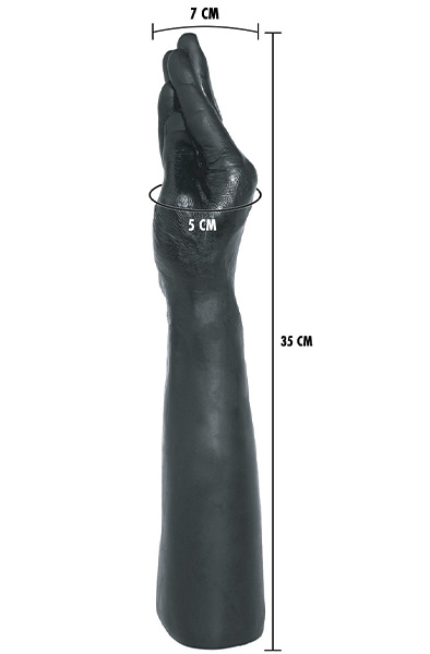 The Heavy Hand Fucker Black 35 cm - Fisting-Arm 6