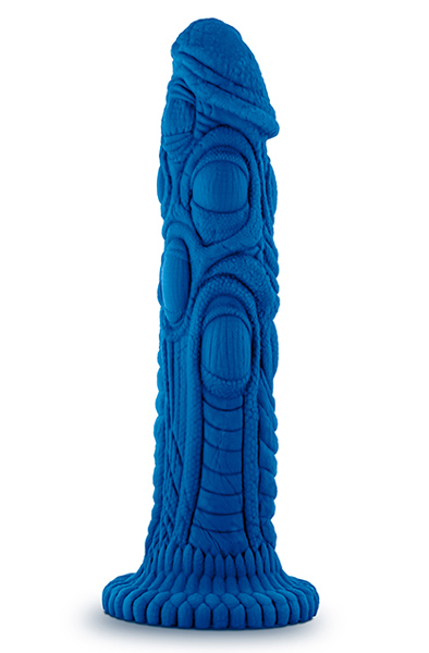 The Realm Draken Lock On Dildo Blue - Drachen-Dildo 1