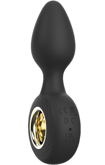 The Rechargeable Vibrating Silicone Plug - Vibrierender Analplug 3