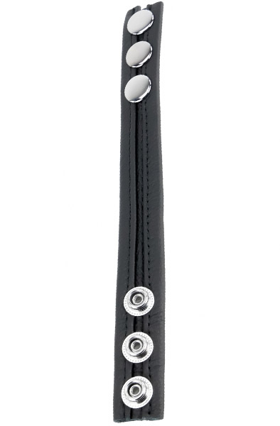 The Red Cockring En Cuir Black - Cockring 2