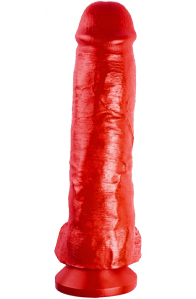 The Red Toys Santa-K Dildo Red 28 cm - Dildo 2