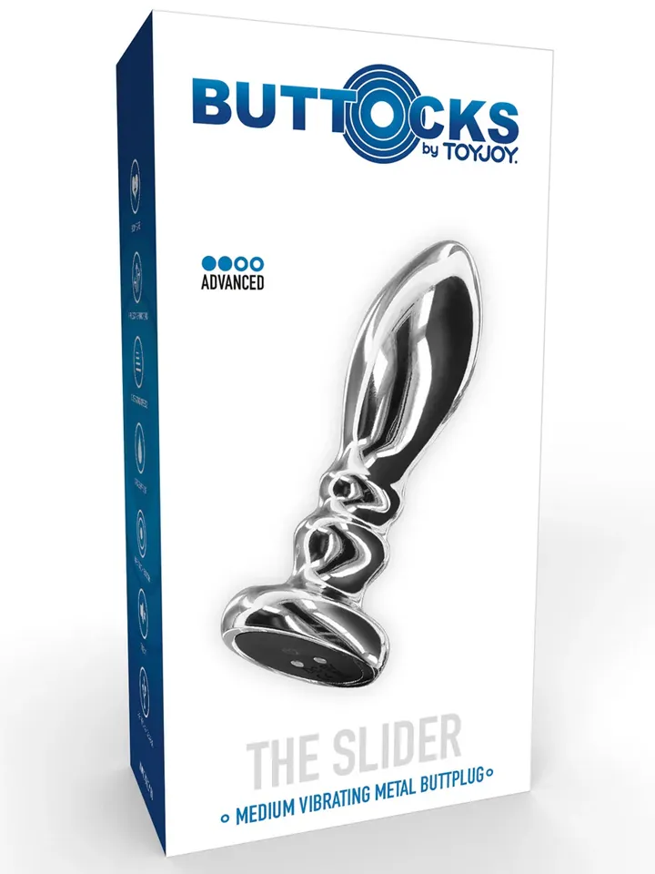 The Slider Vibrating Plug Medium - Vibrating anal plug 4