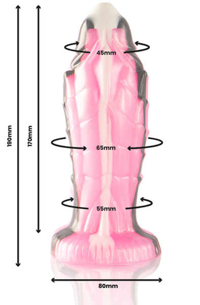 The Strength Of The Reptile Dildo 19 cm - Drachen-Dildo 2