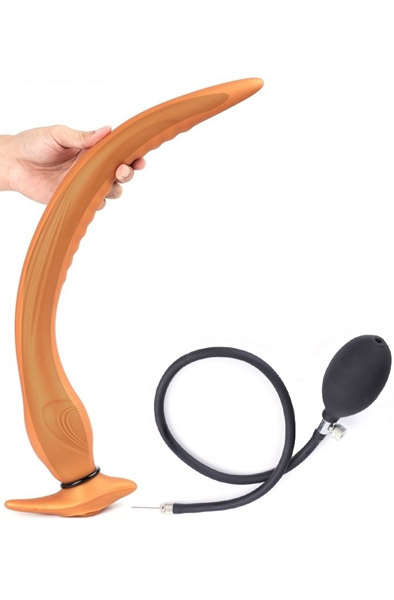 TheAssGasm Inflatable Long Plug 37 cm - Aufblasbarer Dildo 1