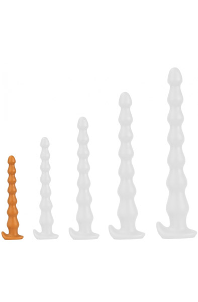 TheAssGasm Plug Long Chap Beads 24 cm - Anal-Dildo 1