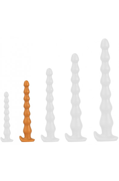 TheAssGasm Plug Long Chap Beads 27 cm - Anal-Dildo 1