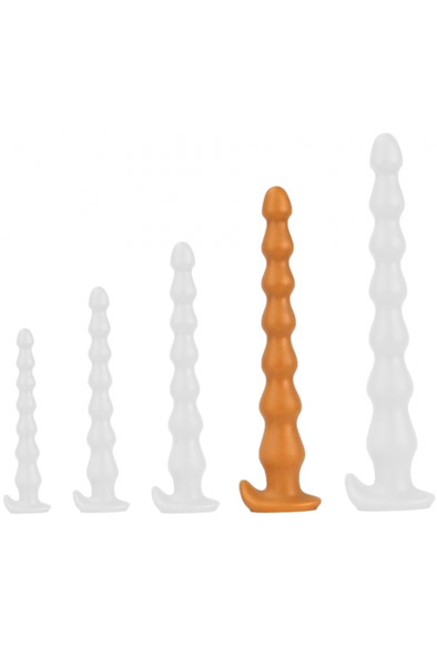 TheAssGasm Plug Long Chap Beads 43 cm - Anal-Dildo 1