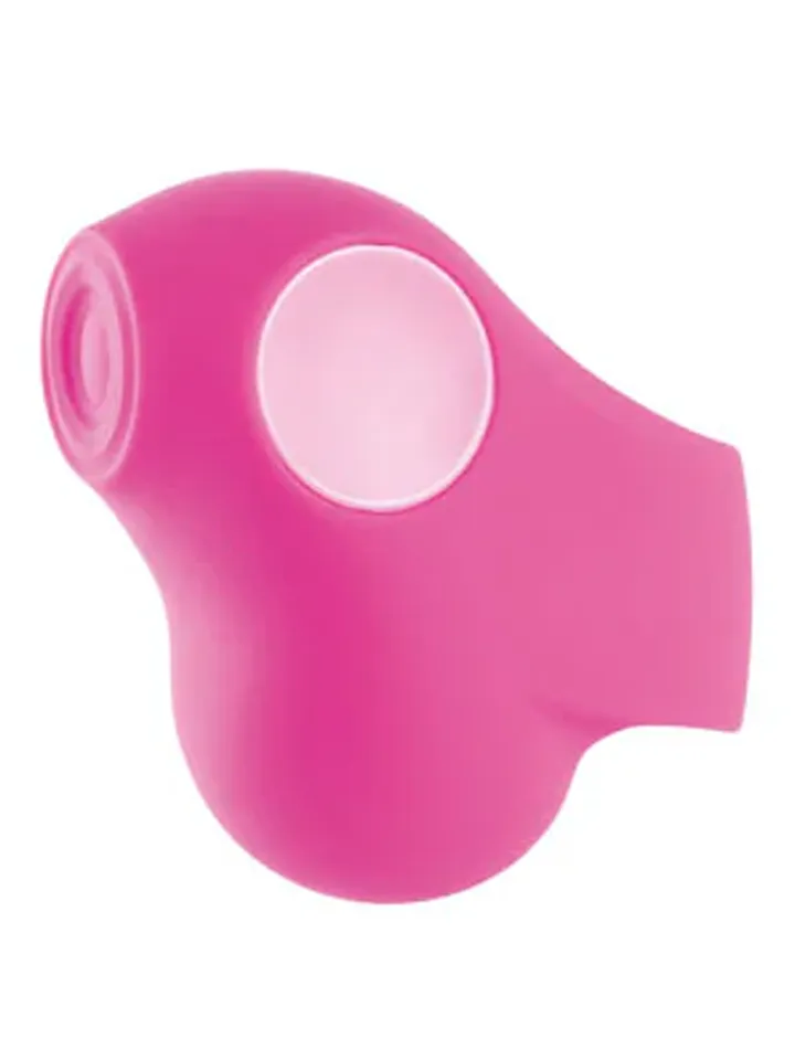 Thumping Rechargeable Finger Vibrator Pink - Vibrator 2