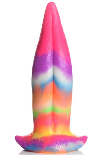 Tongue Glow-in-the-Dark Dildo 21,5 cm - Drachen-Dildo 1