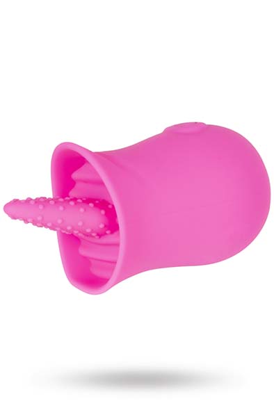 Tongue Licker With 10 Licking Modes Pink - Vibrator 2
