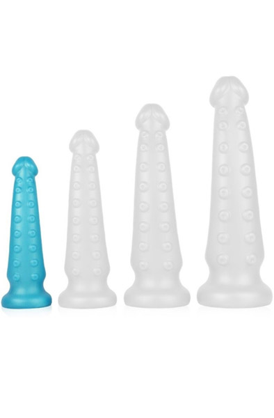 ToppedMonster Dildo Tentakel Blue S - Monster-Dildo 1