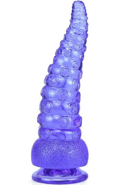 ToppedMonster Dildo Winkle Purple 23 cm - Monster-Dildo 1