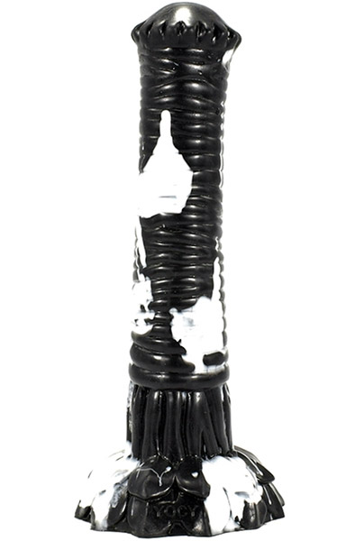 Tork Dildo Black-White 29 cm - Drachen-Dildo 1