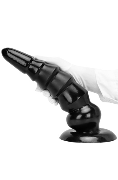 Tower Up XXL Plug Schwarz 36 cm - XXL-Analplug 3