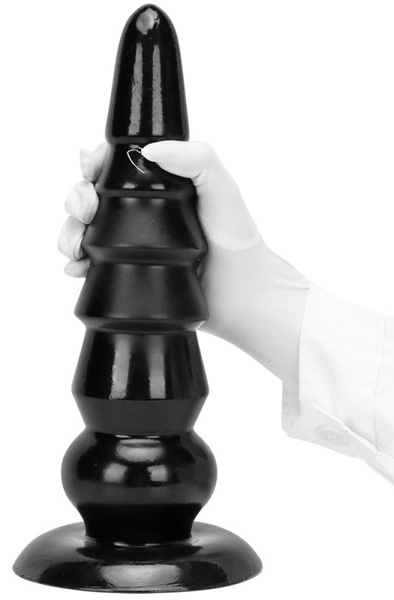Tower Up XXL Plug Schwarz 36 cm - XXL-Analplug 5