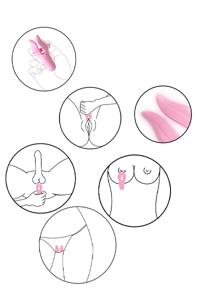 ToyJoy Bloom Erogenous Zone Stimulator - Finger-Vibrator 6