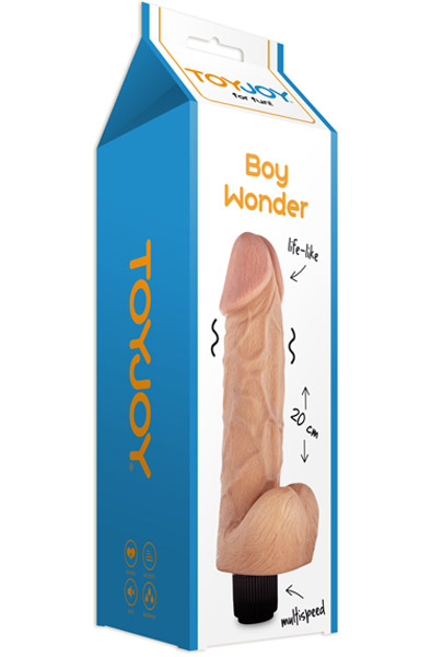 ToyJoy Boy Wonder Vibrating 20 cm - Vibrierender Dildo 2