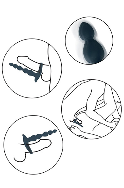 ToyJoy Elixer Vibrating Double Penetrator - Doppel-Penetrator 5