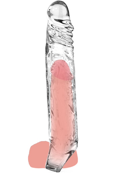 ToyJoy Extension Sleeve XL 22,5 cm - Penisverlängerung/Penishülle 2