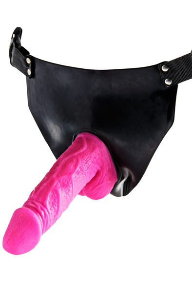 ToyJoy Powergirl Vibrating Strap-On - Umschnalldildo mit Geschirr 1