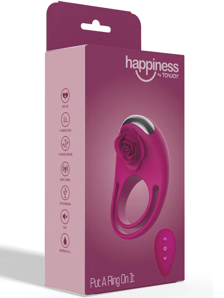 ToyJoy Put A RIng On It C-Ring Remote - Vibrating cock ring 4