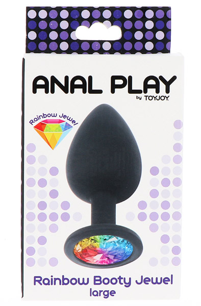 ToyJoy Rainbow Booty Jewel Large - Analplug 3
