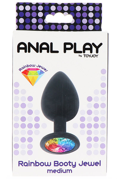 ToyJoy Rainbow Booty Jewel Medium - Analplug 3