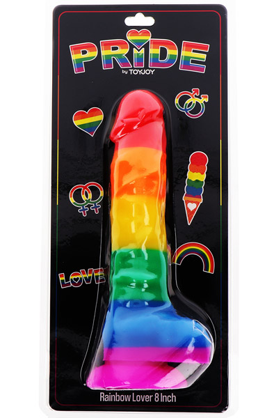 ToyJoy Rainbow Lover 20,5 cm - Dildo 2